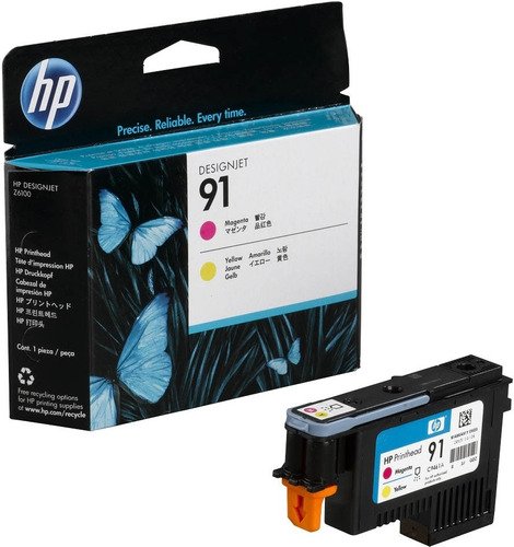 Cabezal HP 91 (C9461A) Magenta & Yellow 230pag DesignJet Z6100