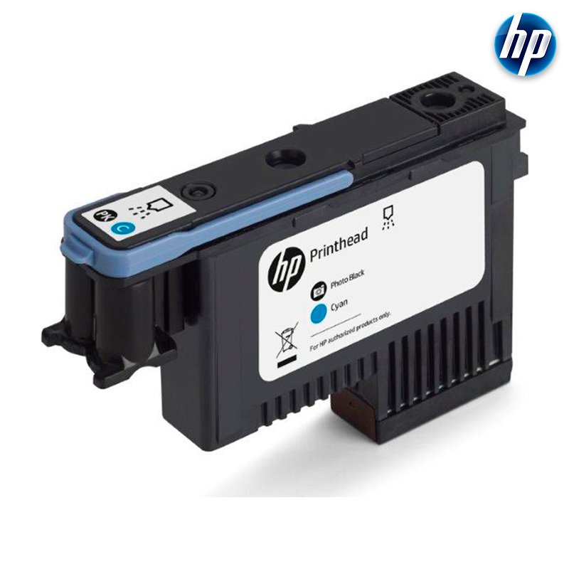 Cabezal HP 744A (F9J86A) Photo Black & Cyan 3,500 paginas
