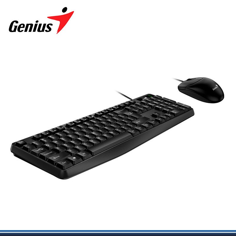 Teclado Genius + Mouse Km-170 USB SP Black (0027908)