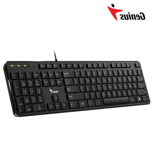 Teclado Genius Slimstar M200 USB Black SP (0028051)