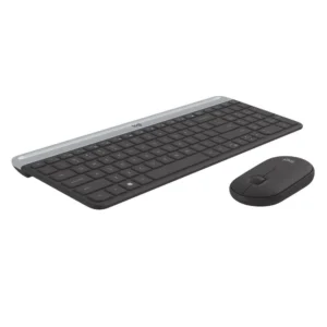 Teclado Logitech + Mouse Mk470 Wireless Slim USB Black (920-009266)