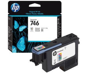 Cabezal HP 746 (P2V25A) Negro y Color 2,400 paginas