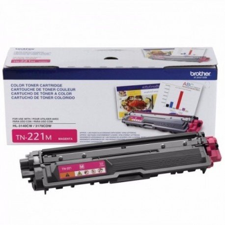 Toner Brother TN-221M magenta, Rendimiento 1,400 pag.