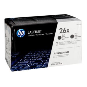 Toner HP Lj 26X (CF226XD) Negro Dual Pack 9,000 Pag LaserJet Pro M402dn